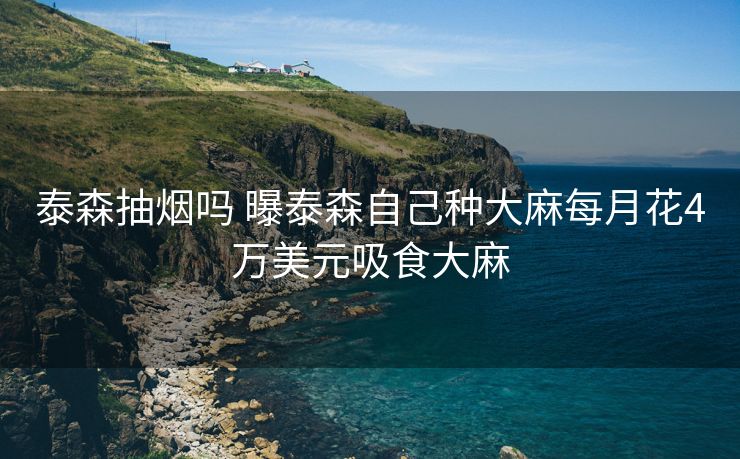 泰森抽烟吗 曝泰森自己种大麻每月花4万美元吸食大麻
