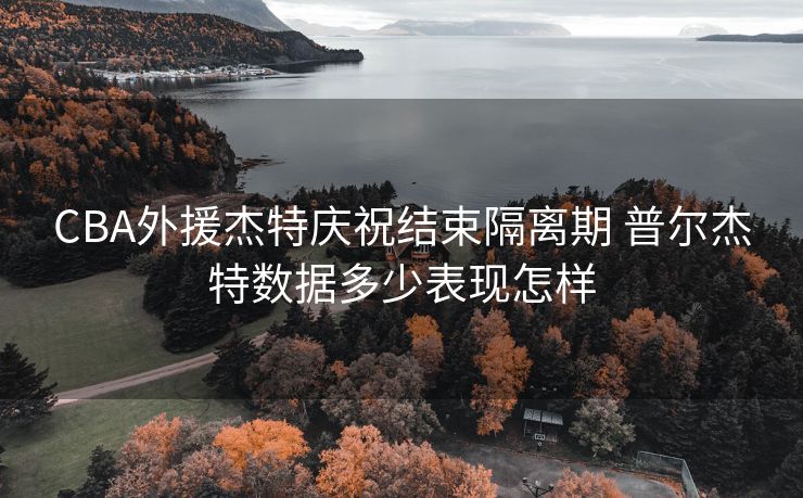 CBA外援杰特庆祝结束隔离期 普尔杰特数据多少表现怎样