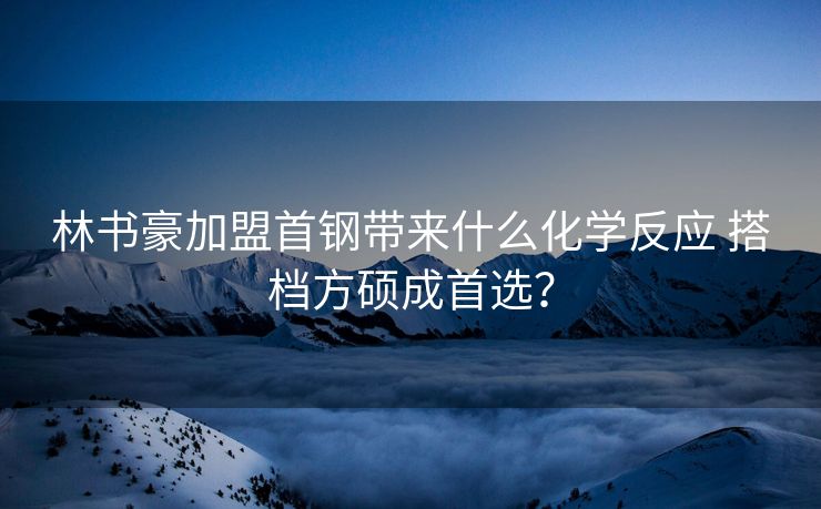 林书豪加盟首钢带来什么化学反应 搭档方硕成首选？