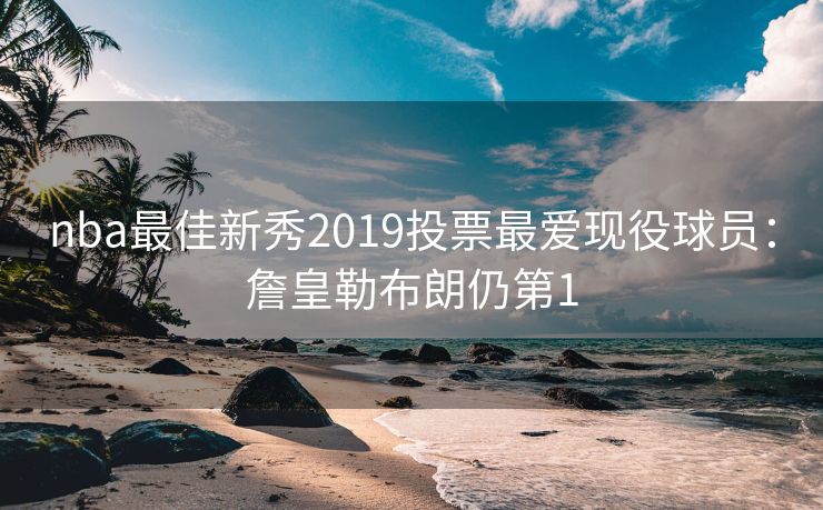 nba最佳新秀2019投票最爱现役球员：詹皇勒布朗仍第1