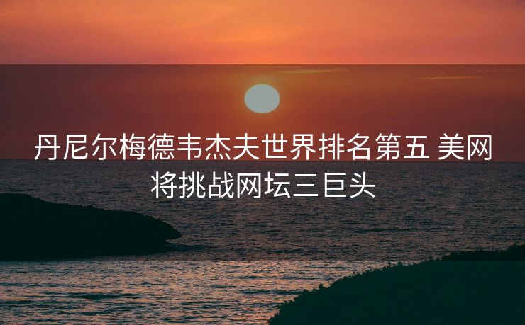 丹尼尔梅德韦杰夫世界排名第五 美网将挑战网坛三巨头