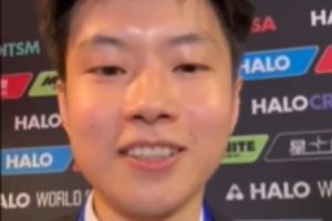 赵心童录视频感谢球迷：谢谢这么长时间以来对我的鼓励和陪伴