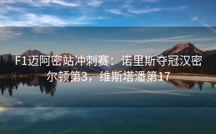 F1迈阿密站冲刺赛：诺里斯夺冠汉密尔顿第3，维斯塔潘第17