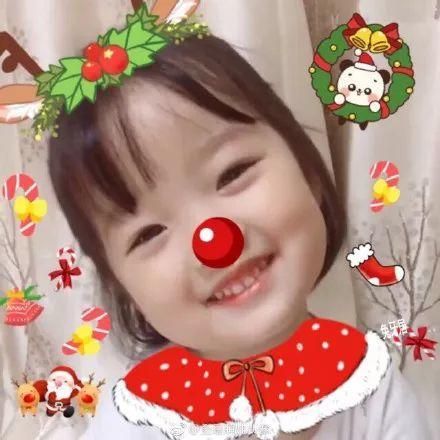 圣诞节小红帽子情侣男女生可爱头像 圣诞单身狗的头像图片 圣诞节小红帽子情侣男女生可爱头像 圣诞单身狗的头像图片