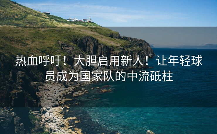 热血呼吁！大胆启用新人！让年轻球员成为国家队的中流砥柱