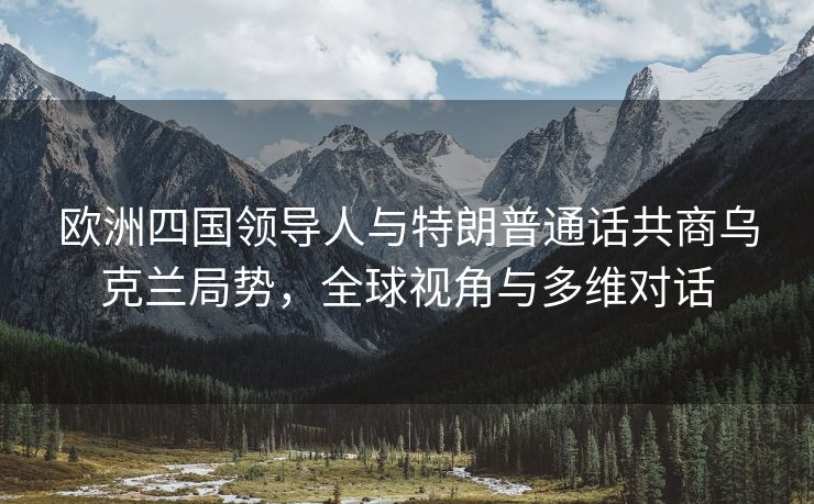 欧洲四国领导人与特朗普通话共商乌克兰局势，全球视角与多维对话