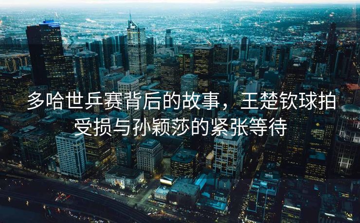 多哈世乒赛背后的故事，王楚钦球拍受损与孙颖莎的紧张等待