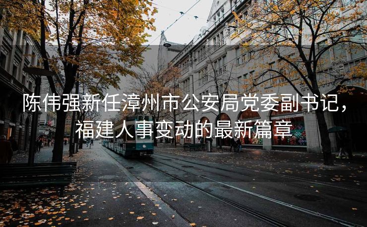 陈伟强新任漳州市公安局党委副书记，福建人事变动的最新篇章