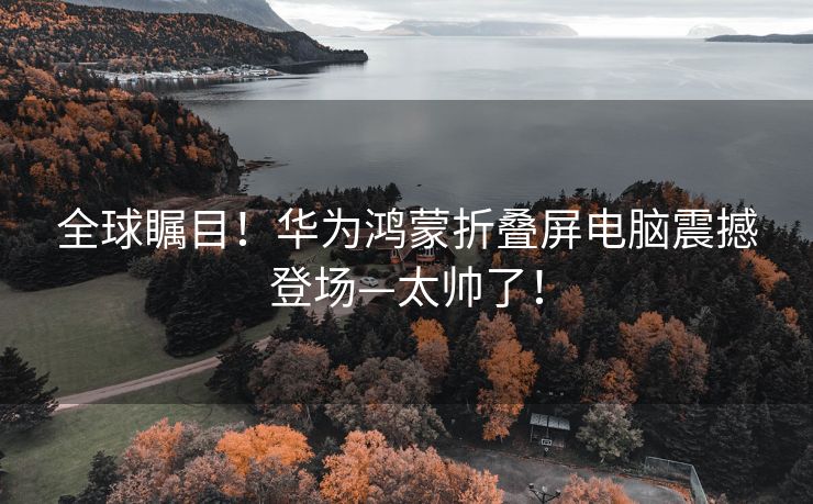 全球瞩目！华为鸿蒙折叠屏电脑震撼登场—太帅了！