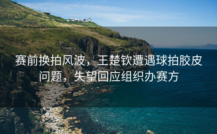 赛前换拍风波，王楚钦遭遇球拍胶皮问题，失望回应组织办赛方