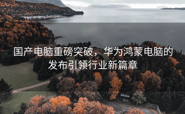 国产电脑重磅突破，华为鸿蒙电脑的发布引领行业新篇章