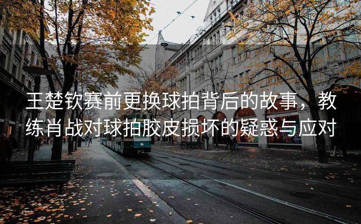 王楚钦赛前更换球拍背后的故事，教练肖战对球拍胶皮损坏的疑惑与应对