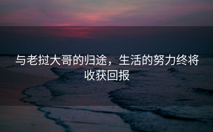 与老挝大哥的归途，生活的努力终将收获回报