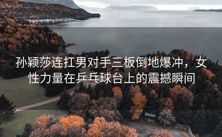 孙颖莎连扛男对手三板倒地爆冲，女性力量在乒乓球台上的震撼瞬间