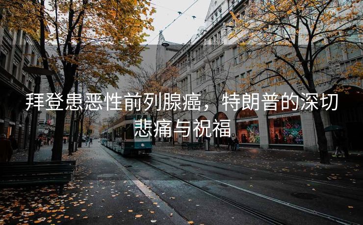 拜登患恶性前列腺癌，特朗普的深切悲痛与祝福