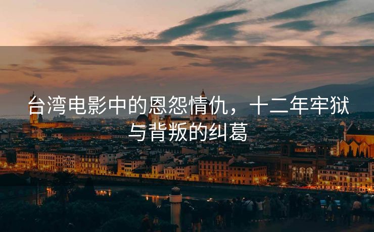台湾电影中的恩怨情仇，十二年牢狱与背叛的纠葛