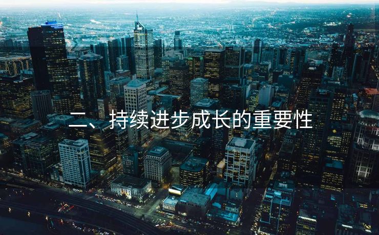 二、持续进步成长的重要性