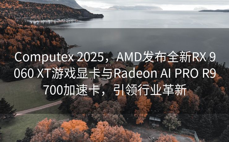 Computex 2025，AMD发布全新RX 9060 XT游戏显卡与Radeon AI PRO R9700加速卡，引领行业革新